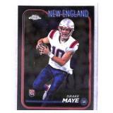 2024 Topps Chrome Drake Maye Rookie Card