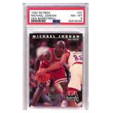 1992 Skybox Michael Jordan #37 Graded NM-MT 8