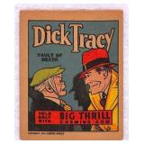 1934 Dick Tracy ï¿½Vault of Deathï¿½ Gum Card
