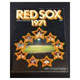1971 Boston Red Sox Official Yearbook