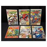Six Spider-Man Comic Issues