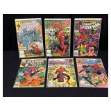 Six Spider-Man Comic Books