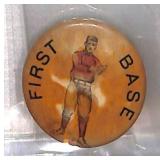 F. Miller & Co. First Base Pinback