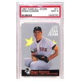 1987 Fleer All-Stars Roger Clemens Card #11 PSA 9