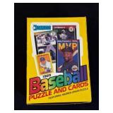 1989 Donruss Baseball Unopened Wax Box