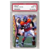 1995 SP Terrell Davis Rookie Card #130, PSA Mint 9
