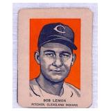 1952 Wheaties Bob Lemon Baseball Card