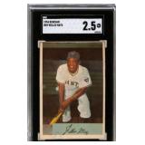 1954 Bowman #89 Willie Mays SGC 2.5 Graded Card