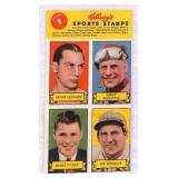 Kelloggï¿½s Sports Stamps Set No. 1 (4 Stamps)