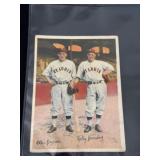 1936 Goudey Pastel Baseball Card Beyma/Hemsley