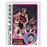 1978 Topps Bill Walton Basketball Card