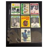 (7) Hank Aaron Baseball Cards