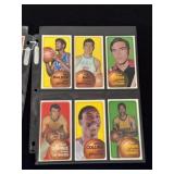 1969-70 Topps Basketball Trading Cards (12 Cards)