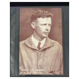 Charles Lindbergh Exhibit with Handwritten Note