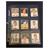 (15) 1950 Bowman Baseball Cards with 1951 Wrapper