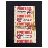 1950 Bowman Football Card Wrapper