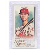 2020 Topps Allen & Ginter Shohei Ohtani Card