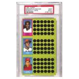 1981 Topps Baseball Scratch-Offs PSA Mint 9 OC