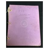 1959 American League Scrapbook
