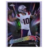 2024 Chrome Future Stars Drake Maye Refractor