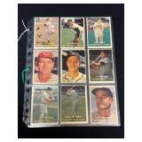 (18) 1957 Topps Baseball Cards