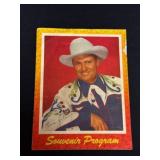 Mid-20th Century Western-Themed Souvenir Program