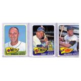 1965 Topps Baseball Cards: Spahn, Oliva, Cepeda