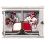 2023 Topps Dual Patch Card: Ohtani and Trout