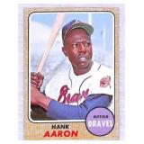 1968 Topps Hank Aaron Baseball Card #110