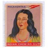 1933 Goudey Indian Gum Pocahontas Hi Grade