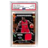 2021 Prizm Zion Williamson Swatches ï¿½ PSA 10