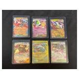6 Pokï¿½mon Cards: Ultra Rare and Mega EX
