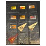 (10) Vintage Felt Pennants