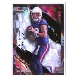 Topps Finest Drake Maye Refractor Rookie Card