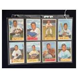 (8) 1954 Bowman Baseball Cards