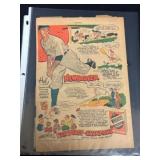1950s Wheaties Comic Ads Featuring MLB Players