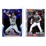 (2) Nolan McLean Baseball Rookie Cards