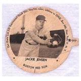 Dixie Lid 3D Starviewer Baseball, Jackie Jensen