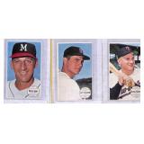 (3) 1964 Topps Giants Baseball HOF Cards