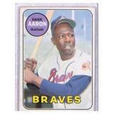 1969 Topps Hank Aaron Baseball Card #100