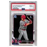 2018 Bowman Draft Nolan Gorman Chrome PSA 10