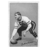1948 Football Exhibit Card Bulldog Turner