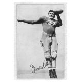 1948 Football Exhibit Card Frankie Albert