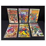 Six Spider-Man Comic Books