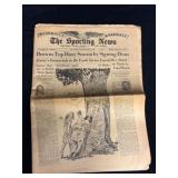 1947 Issue of The Sporting Newspaper Dizzy Dean