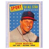 1958 Topps Stan Musial Allstar #476