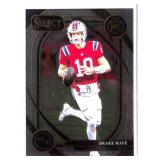 2024 Panini Select Drake Maye Patriots RC Card