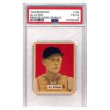 1949 Bowman Al Evans PSA 4