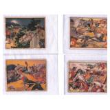 (4) Vintage Lone Ranger Gum Cards