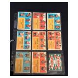 8 Vintage Baseball Leaders/ 1952 Red Back Wrapper